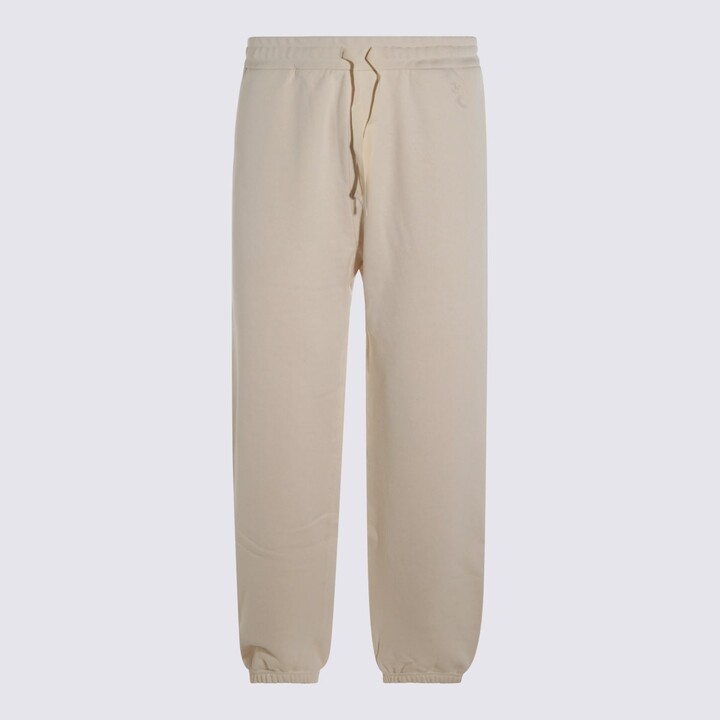 Jil Sander Cream Cotton Pants