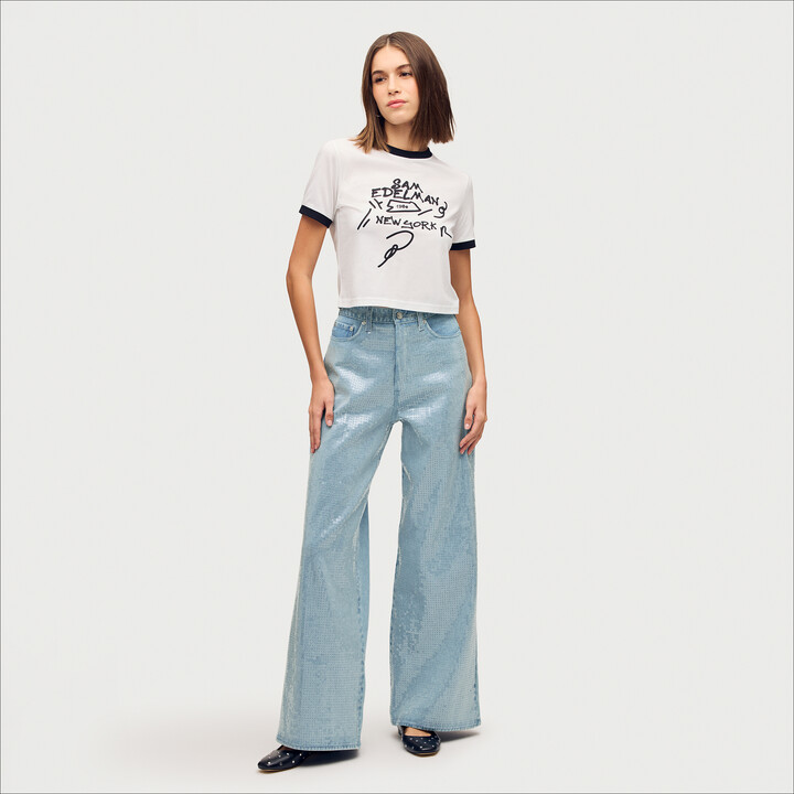 Sam Edelman Jeans Sam Edelman High Rise Bianka Wide Leg Jean