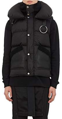 Givenchy Men's Shearling-Trimmed Down Puffer Vest