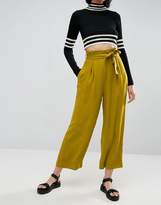 Thumbnail for your product : ASOS Culotte With Paperbag Waist