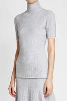 Thumbnail for your product : Victoria Beckham Ribbed Pullover with Virgin Wool