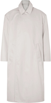 Balenciaga Cotton-Gabardine Trench Coat