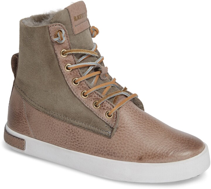 blackstone shearling lined sneaker boot