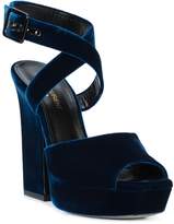 Thumbnail for your product : Saint Laurent cross strap platform sandals