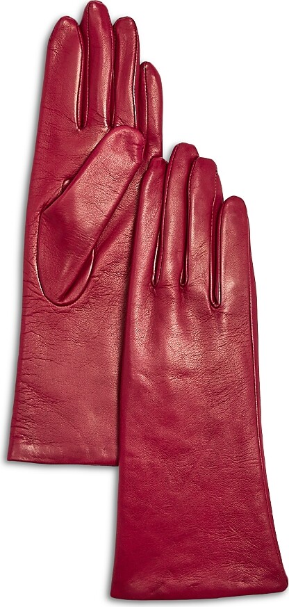 Bloomingdale's Cashmere Lined Long Leather Gloves - Exclusive