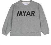 Thumbnail for your product : Myar Logo-Print Crew Neck Sweatshirt