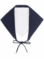 Thumbnail for your product : Barrie Two-Tone Tie-Fastening Foulard