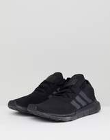 Thumbnail for your product : adidas Swift Run Primeknit Trainers In Black Cq2893