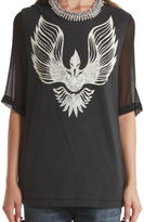 Thumbnail for your product : 3.1 Phillip Lim Phoenix T-Shirt with Beaded Collar