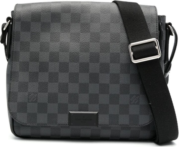 Louis Vuitton 2015 pre-owned Damier Infini District MM crossbody bag -  ShopStyle