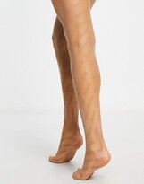 Thumbnail for your product : ASOS DESIGN 30 denier j'adore tights in golden bronze