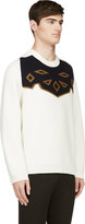Thumbnail for your product : 3.1 Phillip Lim Ivory Geometric Intarsia Sweater