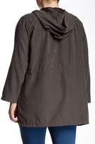 Thumbnail for your product : Live A Little Tie Front Anorak (Plus Size)