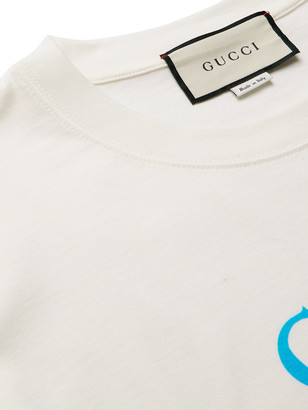 Gucci Printed Cotton-Jersey T-Shirt