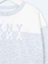 Thumbnail for your product : DKNY three-quarter sleeve sweatshirt