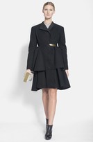 Thumbnail for your product : Lanvin Ruffled Double Face Cotton & Wool Coat