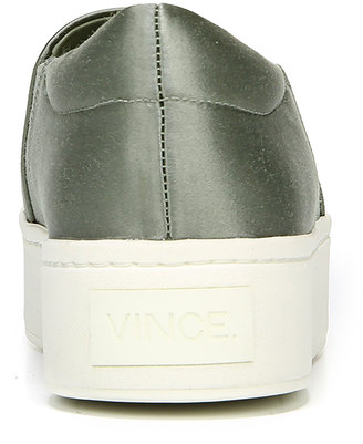 Vince Warren Satin Platform Sneaker