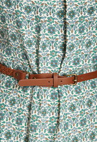 Thumbnail for your product : Forever 21 Belted Floral Shift Dress