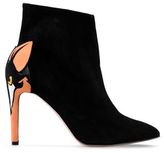 Thumbnail for your product : RED Valentino OFFICIAL STORE Fox Booties in Suede