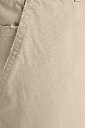 Aspesi Distressed cotton-gabardine pants