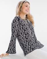 Thumbnail for your product : Chico's Chicos Reversible Printed Pullover