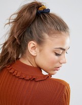 Thumbnail for your product : ASOS Pack of 2 Printed Scrunchie Hair Ties