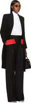Thumbnail for your product : Givenchy Black Wide-Leg Trousers