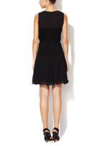 Thumbnail for your product : Cynthia Steffe Winslet Silk Pleated Ruffle Dress
