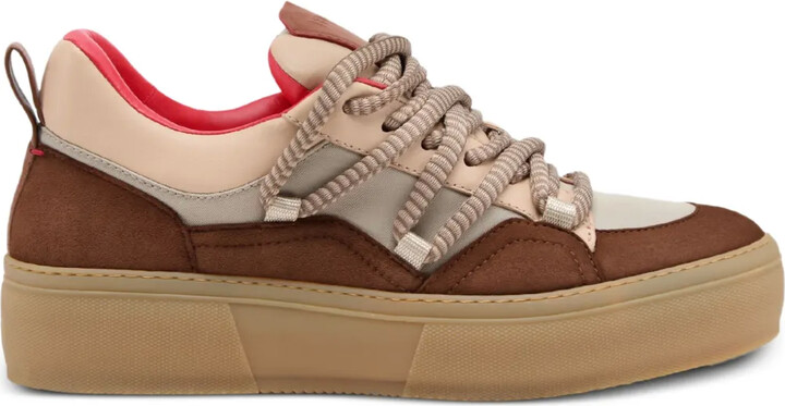 Ferrari Lace-Up Fastening Sneakers