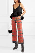 Thumbnail for your product : Marques Almeida Ruffled Merino Wool Camisole - Black