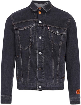 mens denim blazer uk