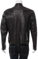 Thumbnail for your product : Michael Kors Leather Cafe Racer Jacket