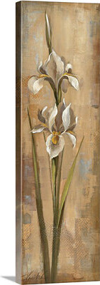 Canvas On Demand 'Floral Grace II' by Silvia Vassileva Painting Print on Canvas