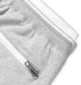 Thumbnail for your product : Dolce & Gabbana Tapered Striped Loopback Cotton-Blend Jersey Sweatpants