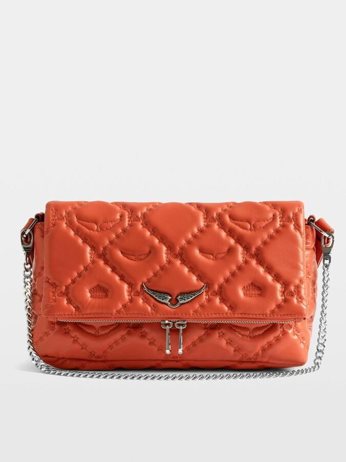 Zadig & Voltaire Rocky II Quilted Monogram Bag