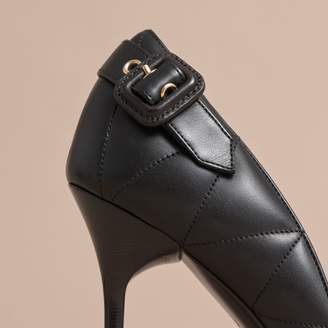 Burberry Quilted Leather D'Orsay Pumps