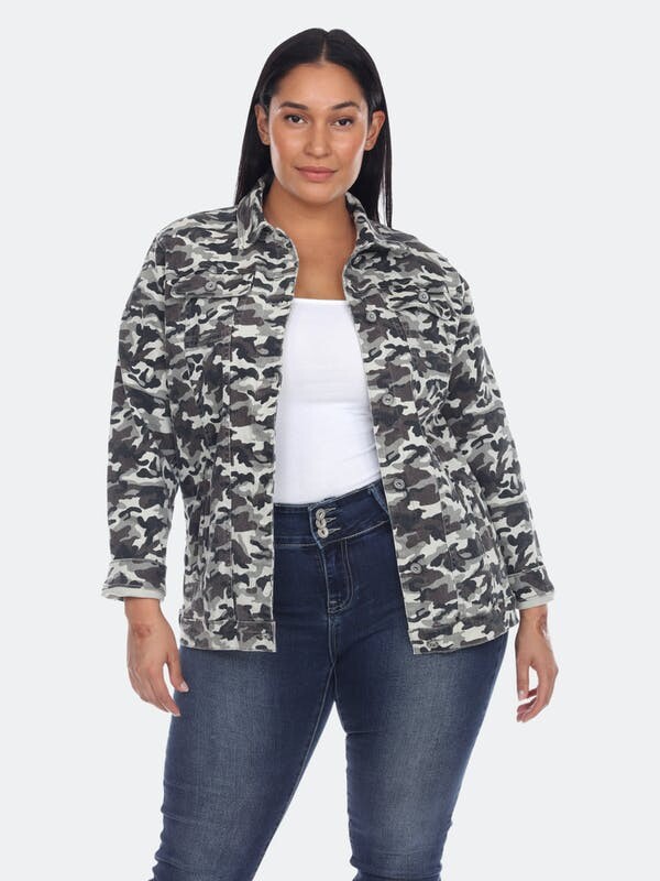 grey camo winter jacket
