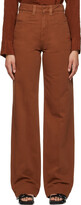 Thumbnail for your product : Lemaire Orange Straight-Leg Jeans
