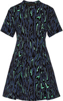 Thumbnail for your product : Proenza Schouler Flocked moiré-jacquard mini dress