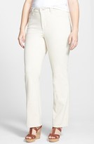 Thumbnail for your product : NYDJ 'Hayden' Straight Leg Twill Jeans (Plus Size)