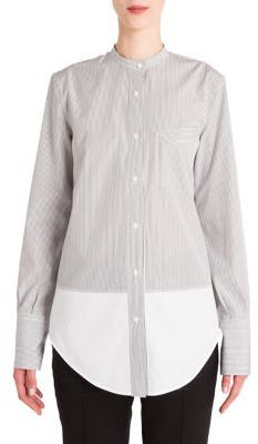 Jil Sander Striped Button Front Shirt