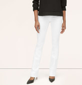 Thumbnail for your product : LOFT Tall Curvy Beyond The 5 Pocket Jeans in White