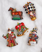 Thumbnail for your product : Mackenzie Childs MacKenzie-Childs Noel Bells Christmas Ornament