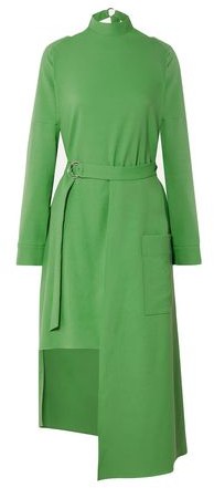 tibi green dress