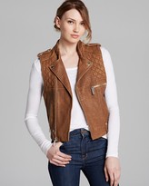 Thumbnail for your product : KORS Vest - Leather Moto