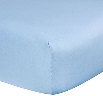 Trend Lab Blue Fitted Crib Sheet