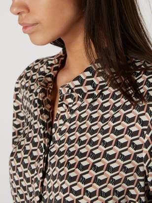 Linea Tori geo print blouse