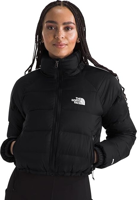 The North Face Hydrenalitetm Down Short Jacket Women's Coat TNF Black : XL, Down/Nylon