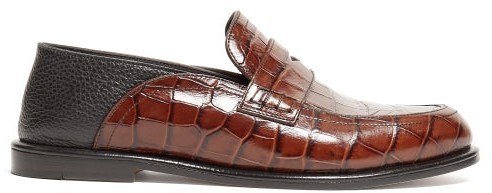 crocodile loafers womens