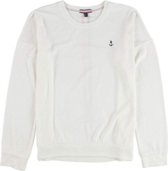 PJ Salvage P.J.SalvageWomensAnchorPajamaSweater,ivory,Small